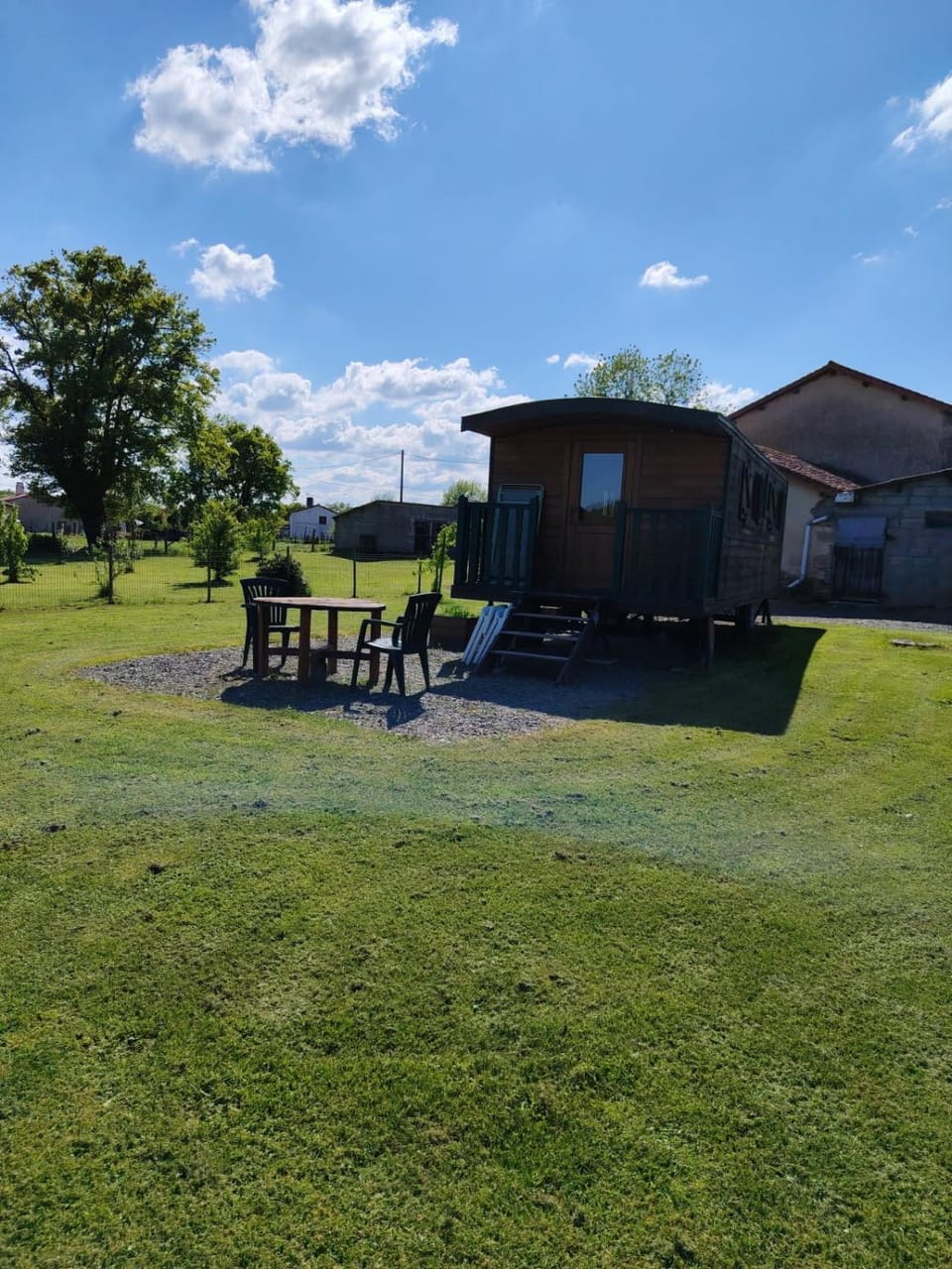 La roulotte de Rochavelle Chalet in Pays de la Loire