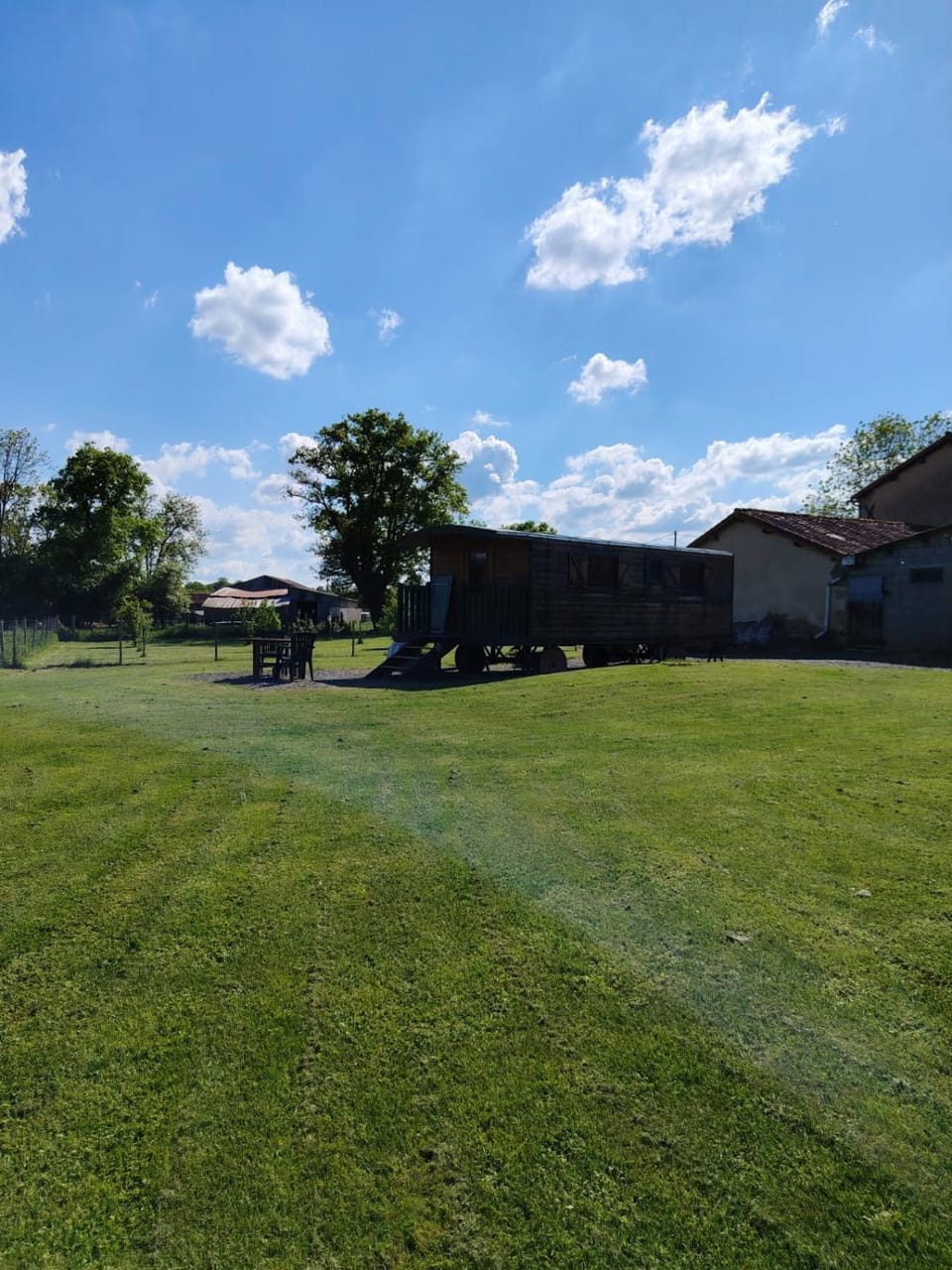 La roulotte de Rochavelle Chalet in Pays de la Loire