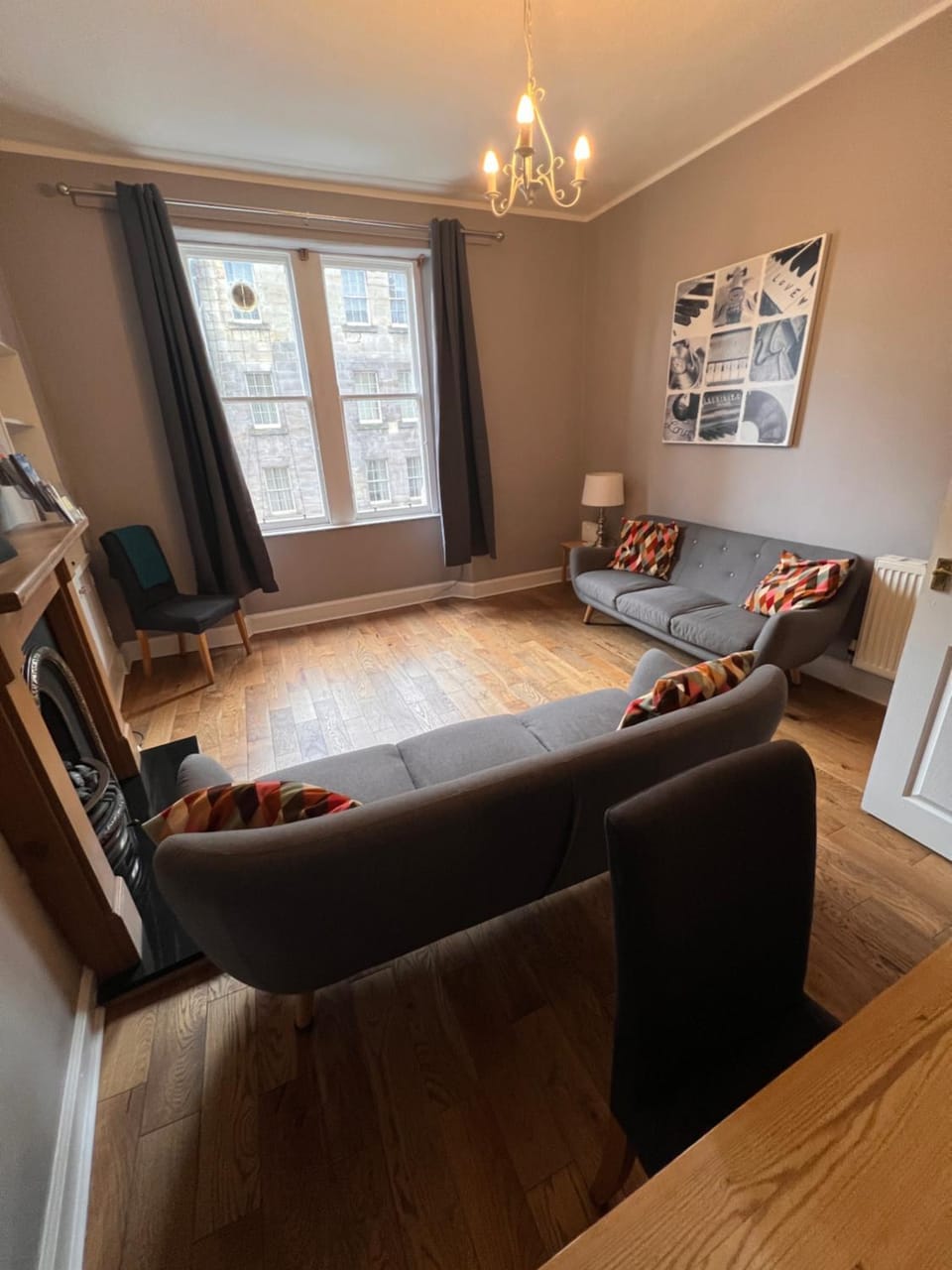 Living room, Photo of the whole room, Seating area