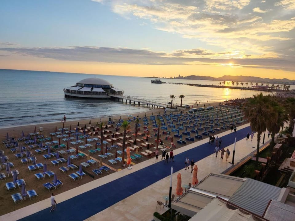 Day, Beach, Sea view, Sunrise, Sunset, sunbed