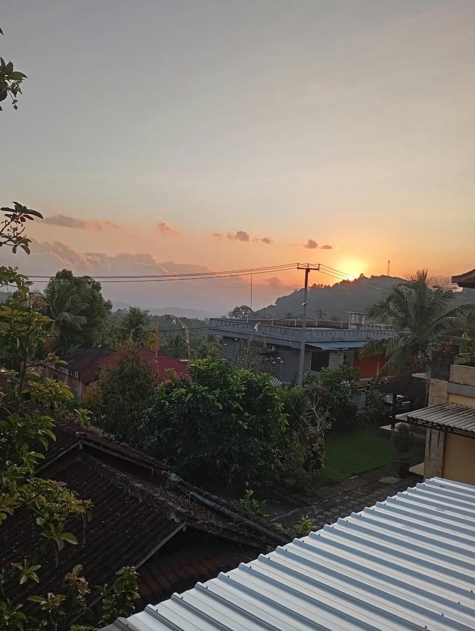 Natural landscape, Sunset