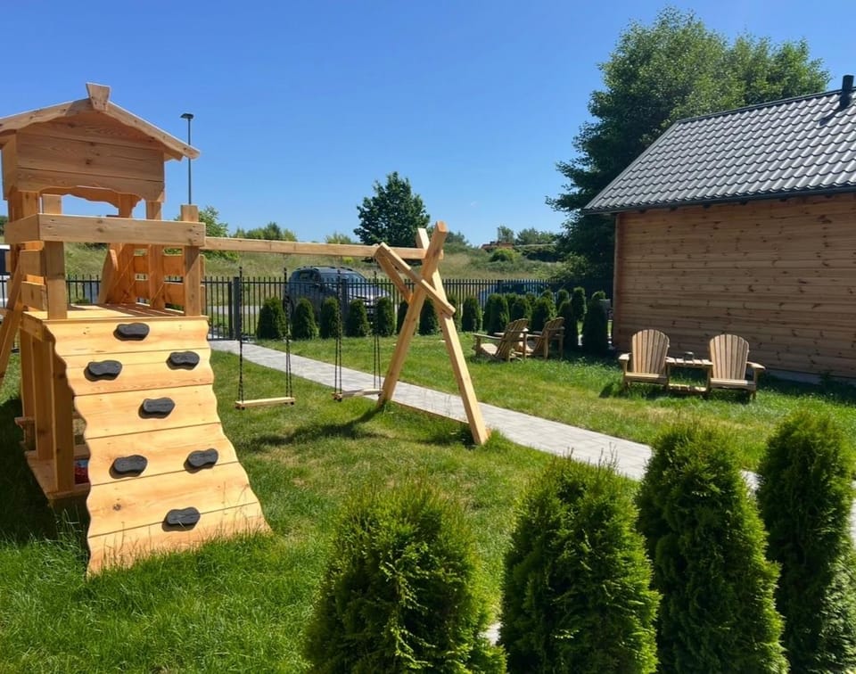 MOJA DEBINA LUX 1, domek z pokojem dziennym, jedną sypialnią i antresolą, blisko plaży House in Pomeranian Voivodeship