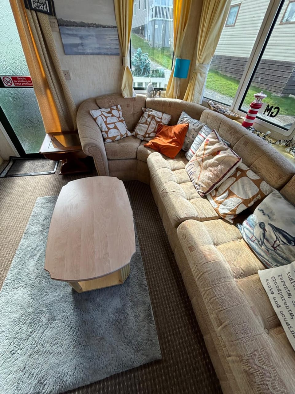 Sea View Escape 2 Bedroom Pet Friendly Caravan at Clarach Bay Gm3 House in Tirymynach