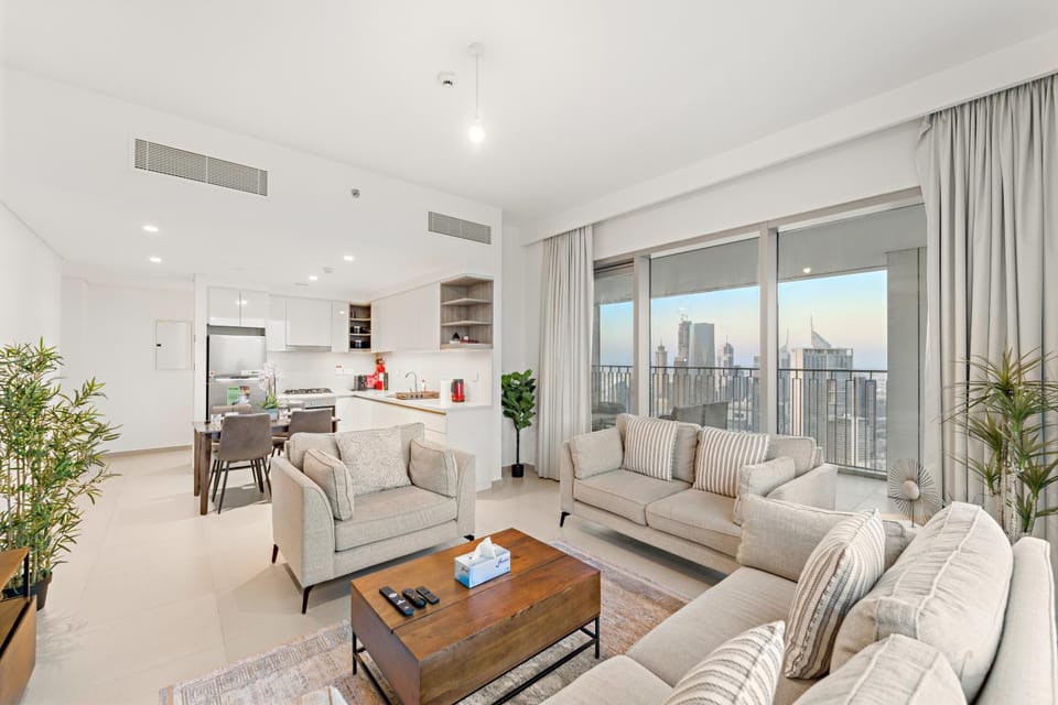 Living room, air conditioner