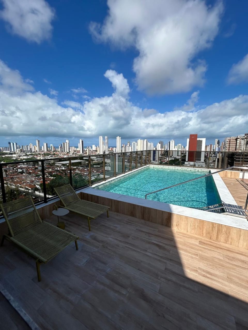 Pool view, Swimming pool, sunbed