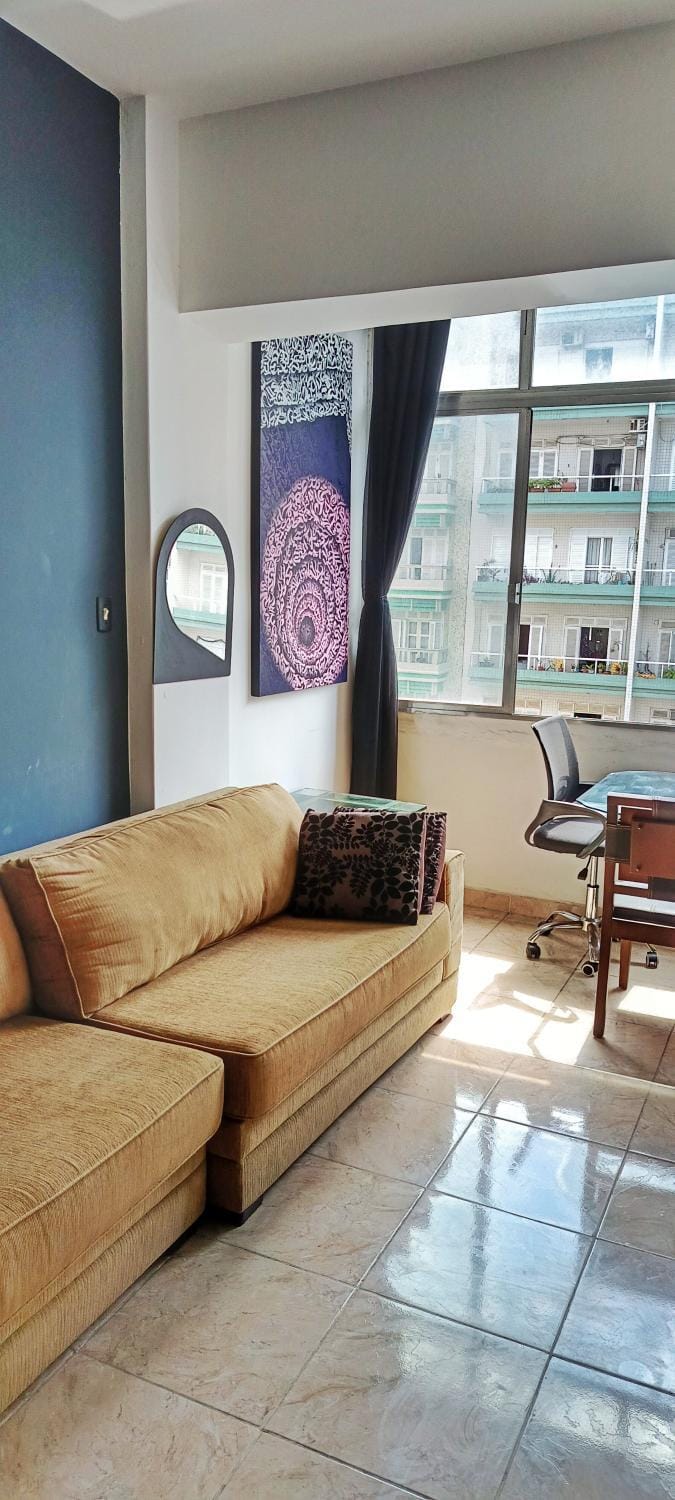 Quadra da Praia, Vista Mar, Boqueirão Gonzaga Apartment in Santos