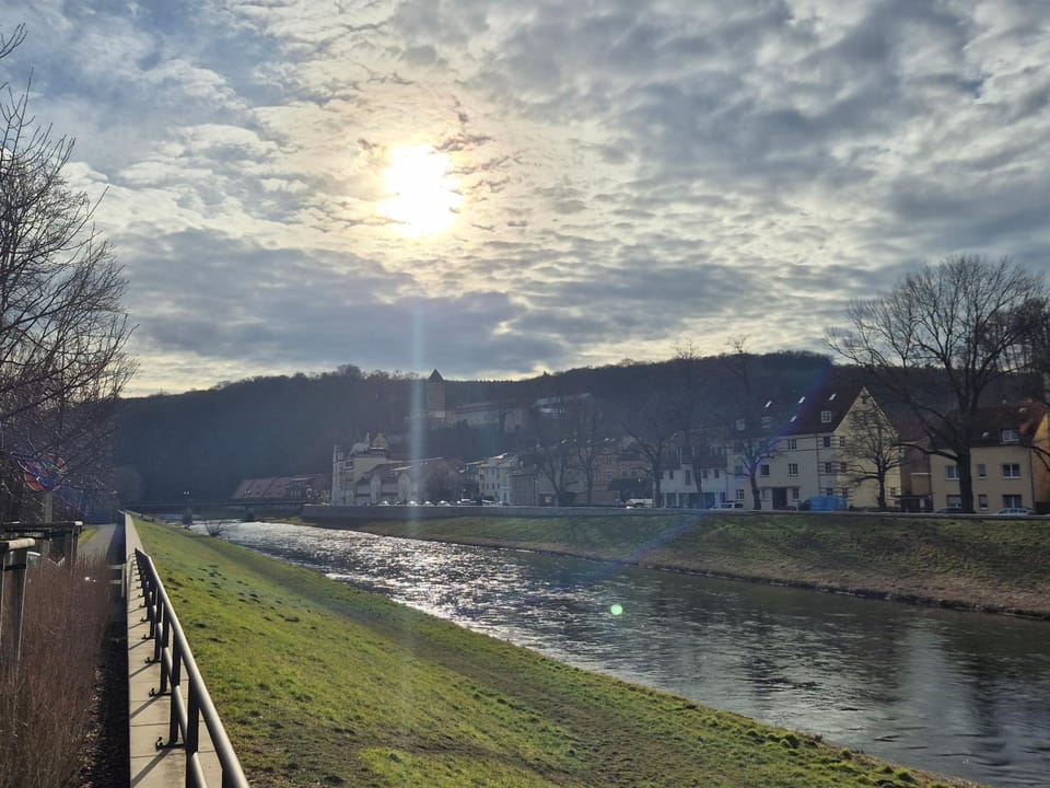 Spring, Natural landscape, River view
