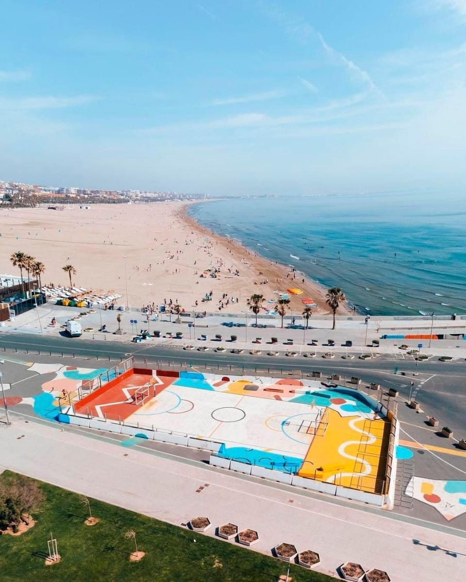 El Cabañal 400 meters from the Beach Apartment in Valencia