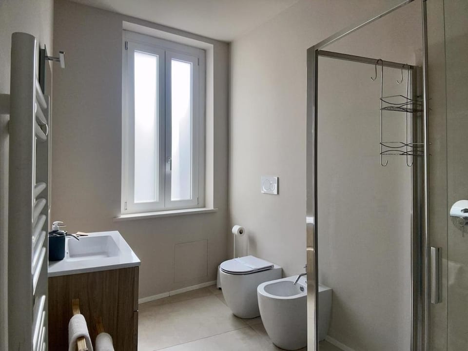 Shower, Toilet, Bathroom, bidet, towels
