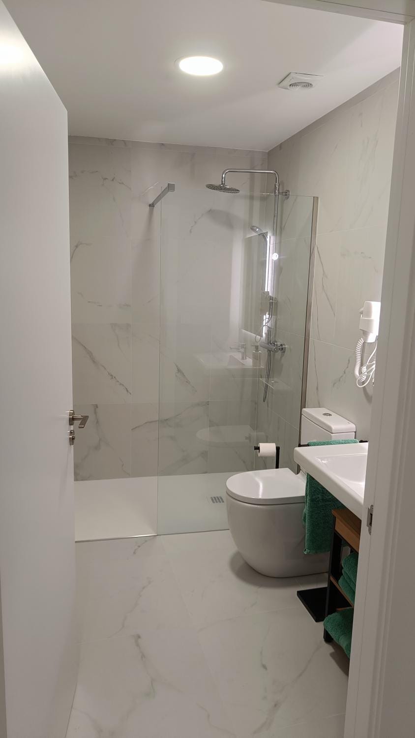 Shower, Toilet, Bathroom, towels