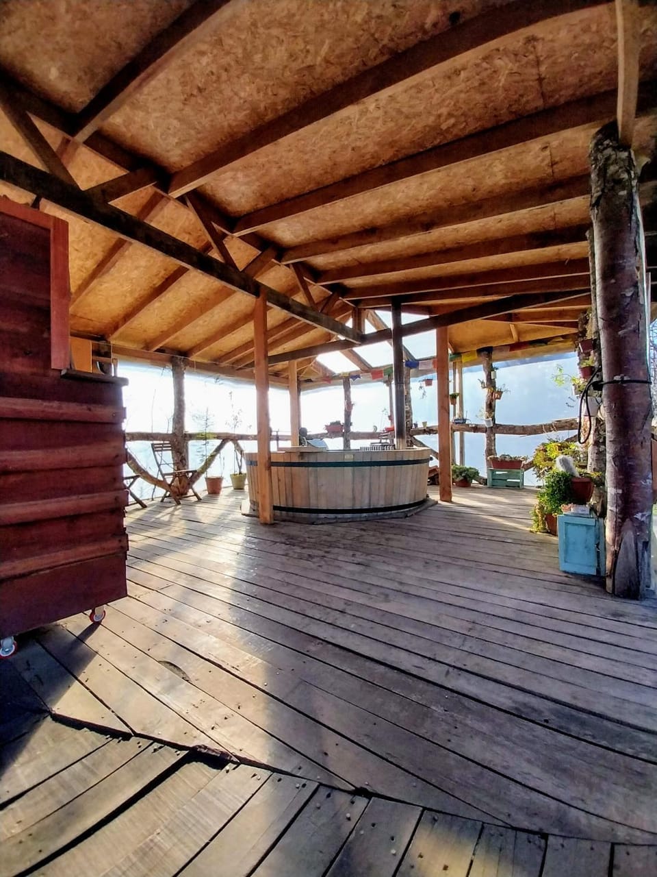 Cabaña Cerezos con Tinaja House in Araucania, Chile