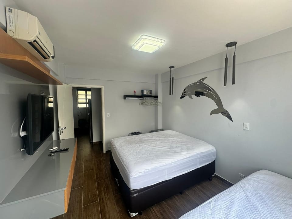 Apartamento novo, moderno, completíssimo à beira mar Apartment in Santos