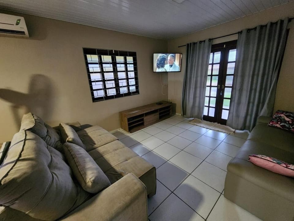 Living room, air conditioner