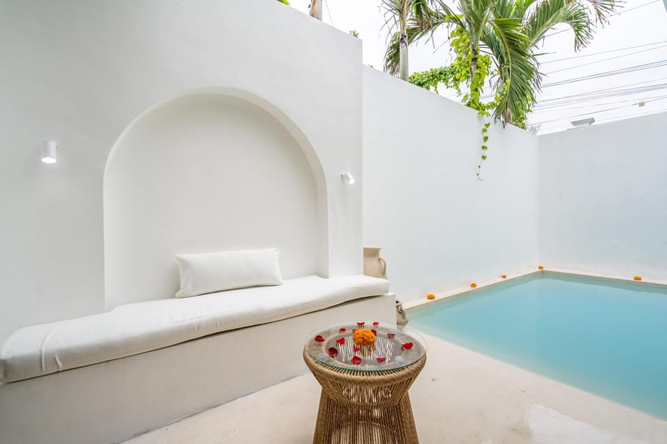 Seating area, Pool view, Swimming pool