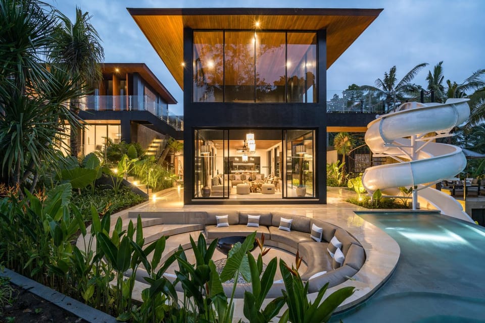 Property building, Patio