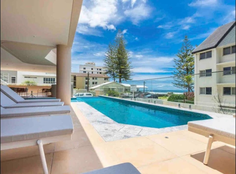 Property building, Day, View (from property/room), Swimming pool, sunbed