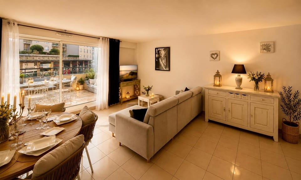 Le Aix Rotonde Mirabeau - Centre Ville Terrasse Garage Apartment in Aix-en-Provence