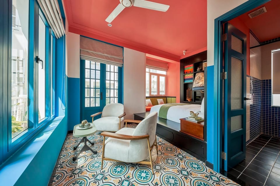 Bed, Living room