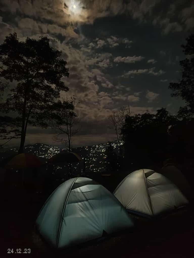 Night, Natural landscape, Mountain view, Breakfast
