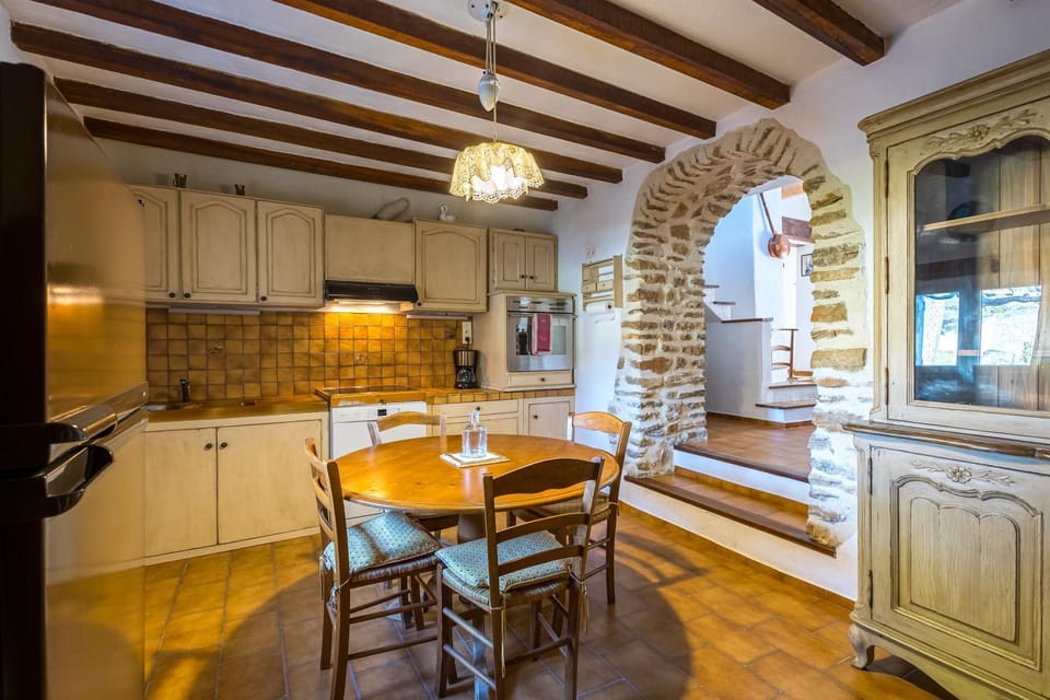 Kitchen or kitchenette, Dining area