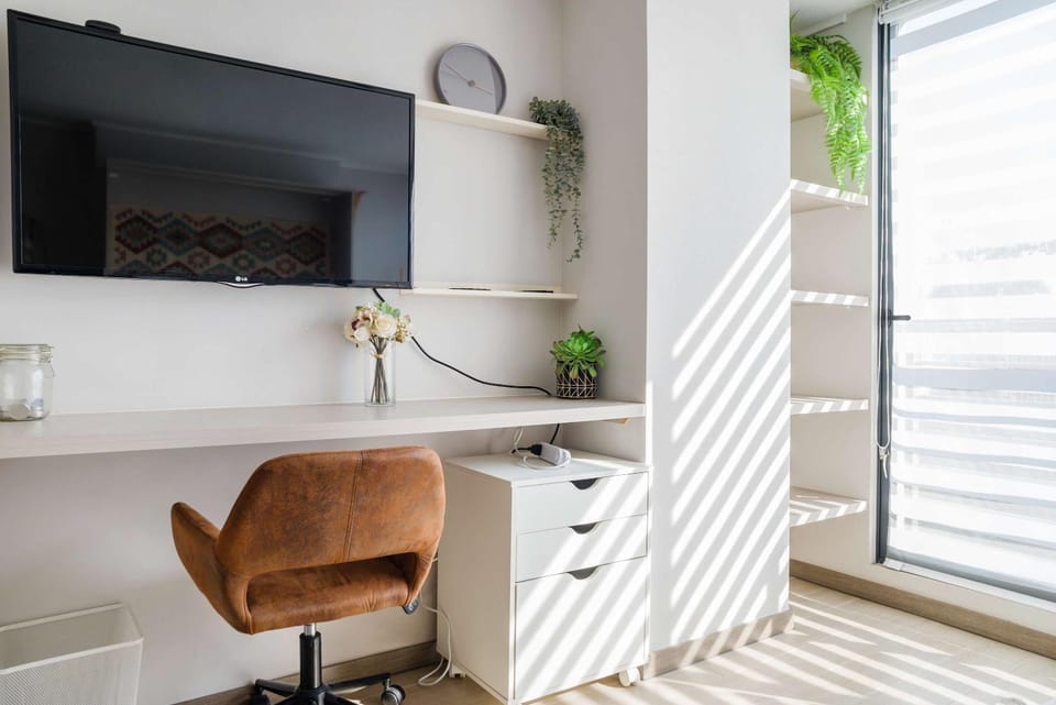 Inviting Studio in Vibrant Nunoa 2 Guests Apartment in Las Condes