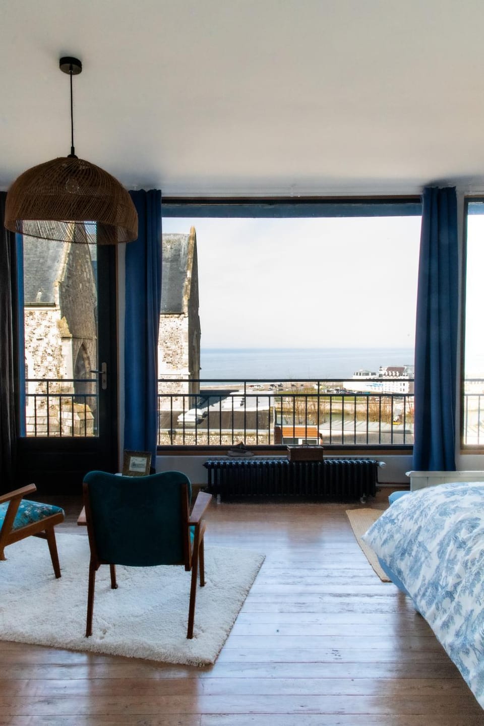 Bedroom, Sea view