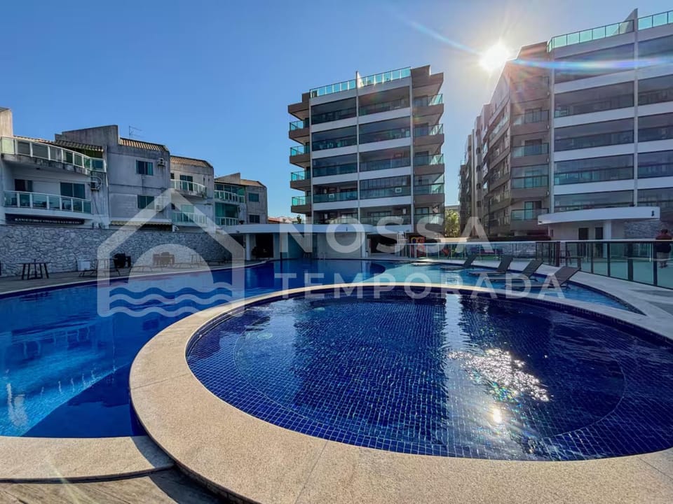 Apartamento Beira-Mar com Piscina e Churrasqueira em Arraial do Cabo House in Vila Canaa