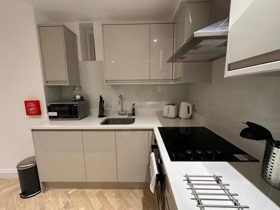 Kitchen or kitchenette, kitchen