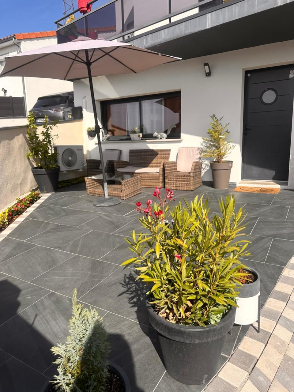 Patio, Garden, Garden view