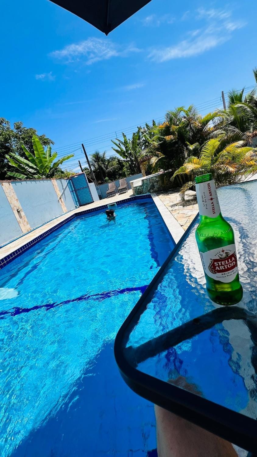 Pool view, Swimming pool, sunbed