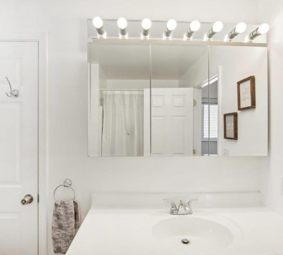 Newly Luxury Dream Home With 4 Bedroom 2 Full Bath, Full Body Massage Chair, 65Inch TV, Nice Deck, Fenced Backyard, Private Gym Villa in Madison Heights