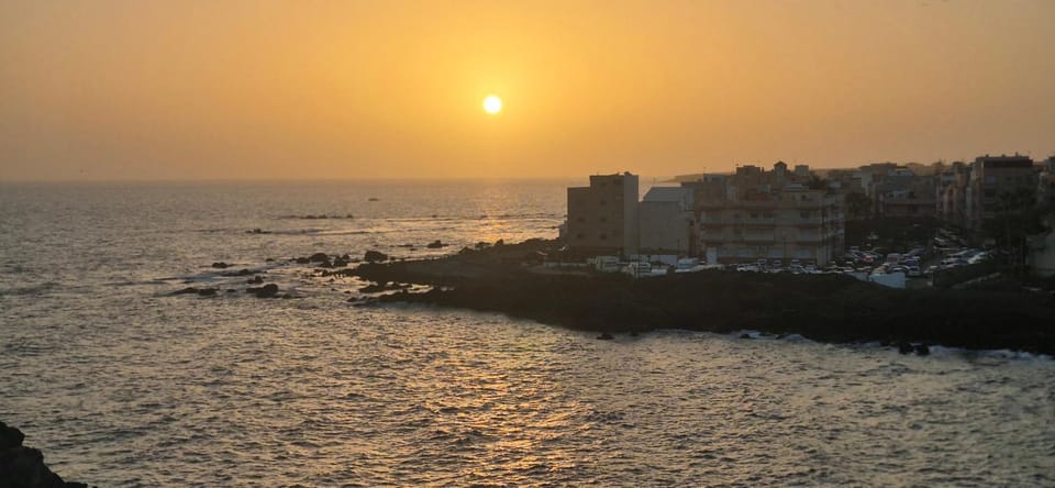 Nearby landmark, Natural landscape, Sunset
