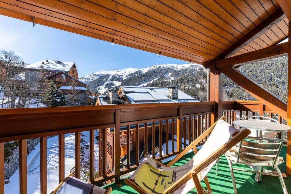 Résidence Le Cristal - Très beau 3 pièces en duplex dans le centre de Méribel proche des commerces et des pistes de ski MAE-4931 Apartment in Les Allues