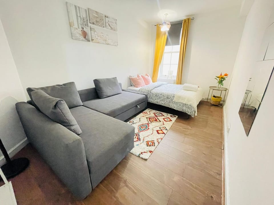 Bed, Living room, Photo of the whole room, Bedroom