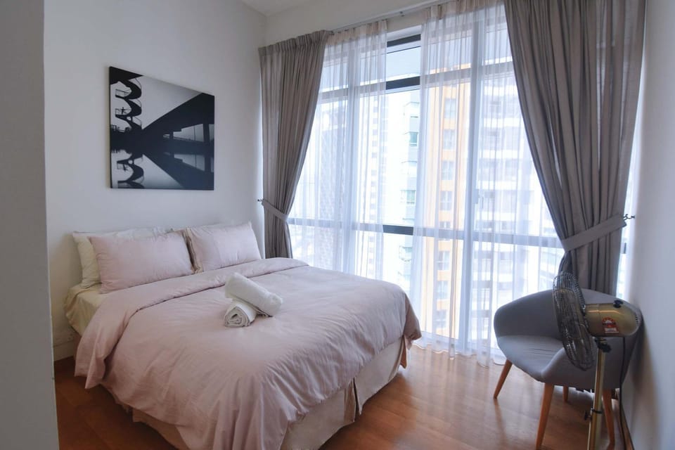 A Stylish 2BR Home 5min walk to KLCC Apartment in Federal Territory of Kuala Lumpur