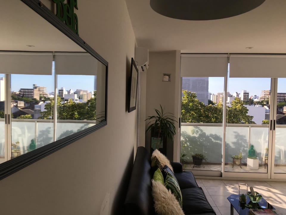 Day, Summer, Balcony/Terrace, Living room, On site