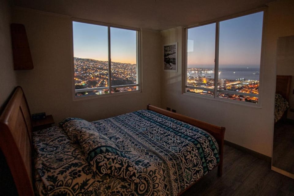 Departamento familiar con visita al mar Apartment in Valparaiso