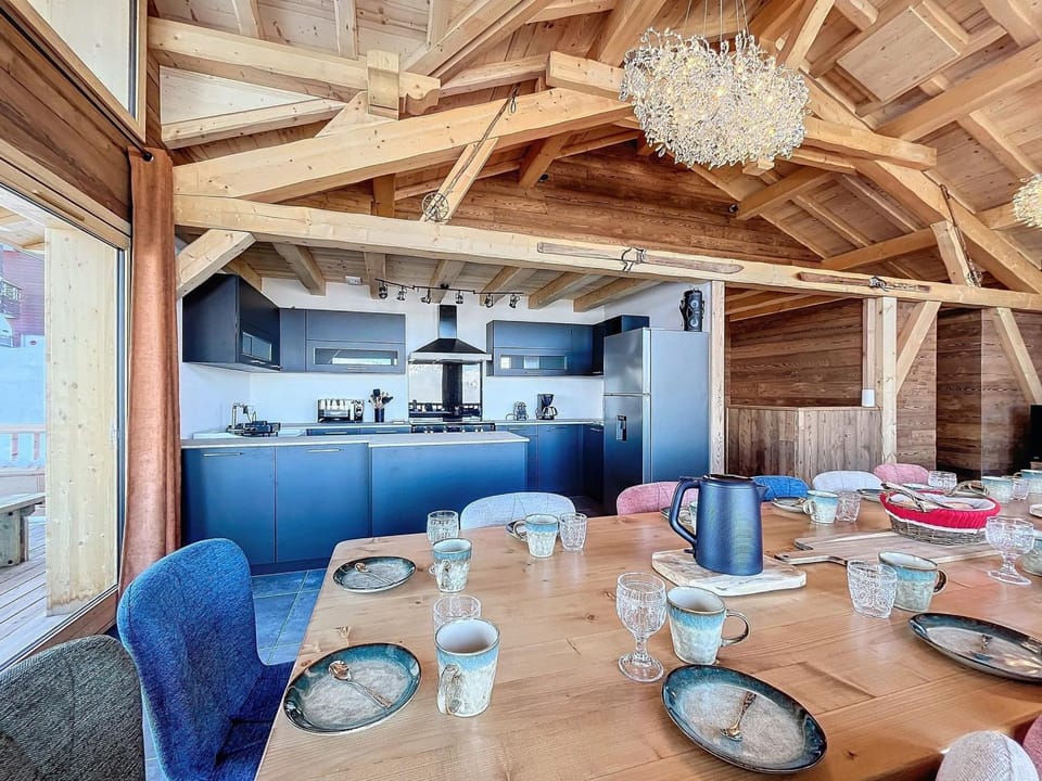Chalet de prestige 4* proche pistes, spa, animaux admis - FR-1-267-303 Chalet in Villarembert