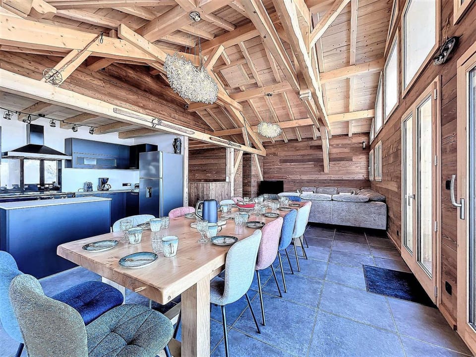 Chalet de prestige 4* proche pistes, spa, animaux admis - FR-1-267-303 Chalet in Villarembert