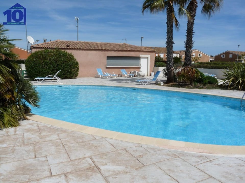 Pavillon 4-6 pers, piscine, proche plage, parking sécurisé - FR-1-781-78 House in Occitanie