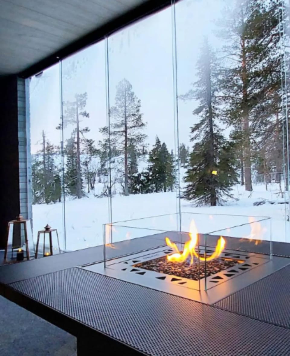 Natural landscape, Winter, View (from property/room), Balcony/Terrace