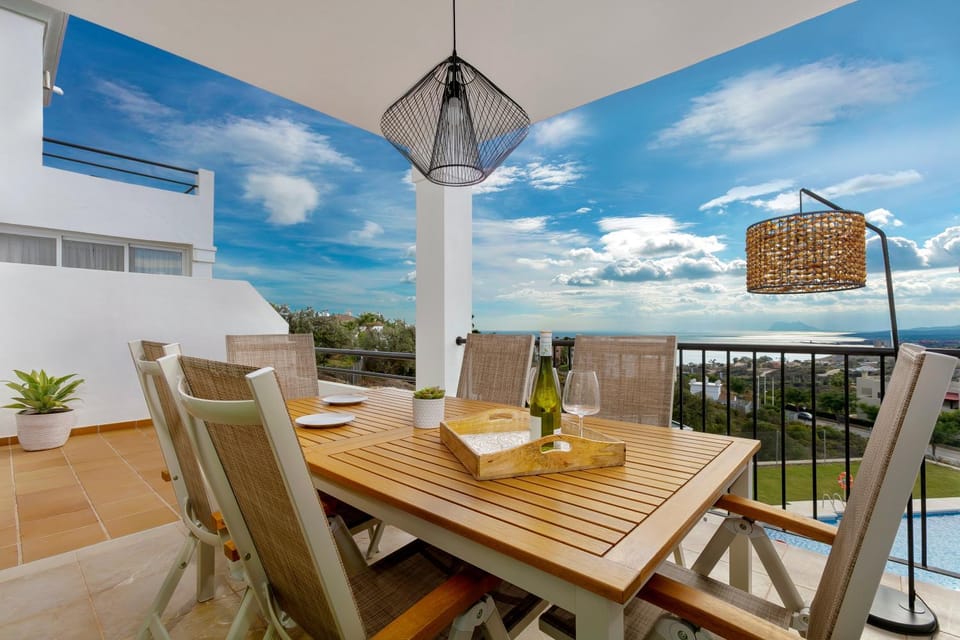 Day, View (from property/room), Balcony/Terrace, Balcony/Terrace, Dining area, Sea view