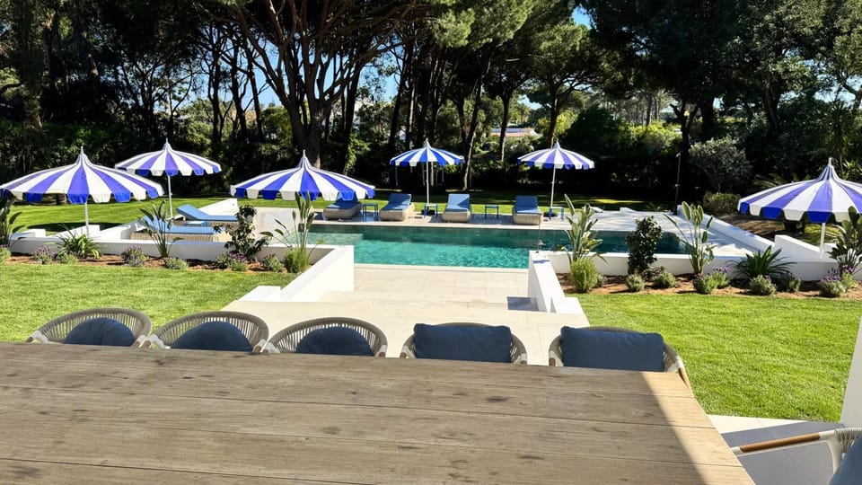 Spring, Pool view, Swimming pool