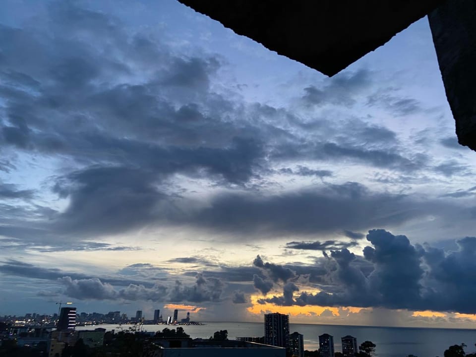 Natural landscape, Sea view, Sunrise, Sunset