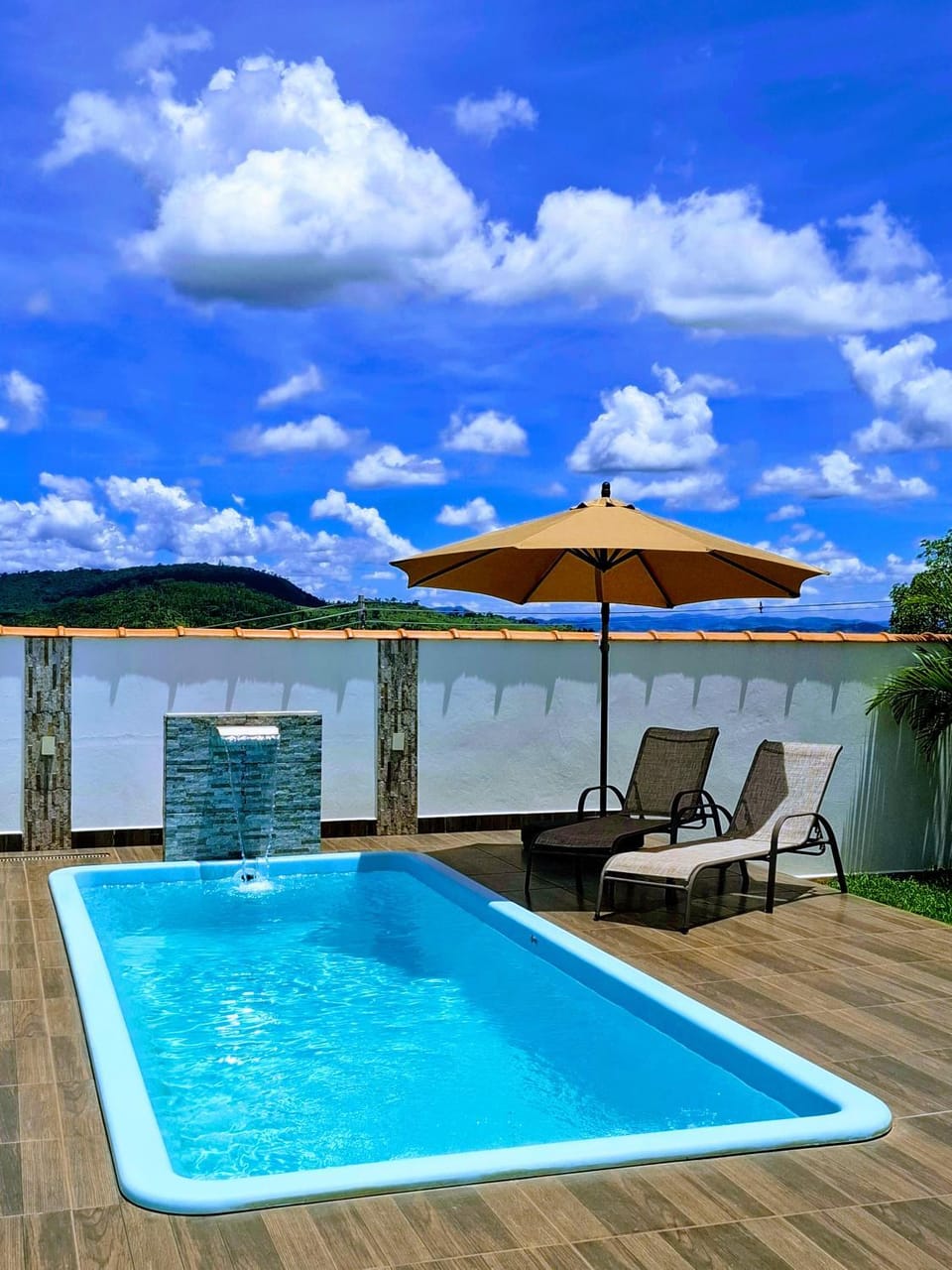 Pool view, Swimming pool, Swimming pool, sunbed