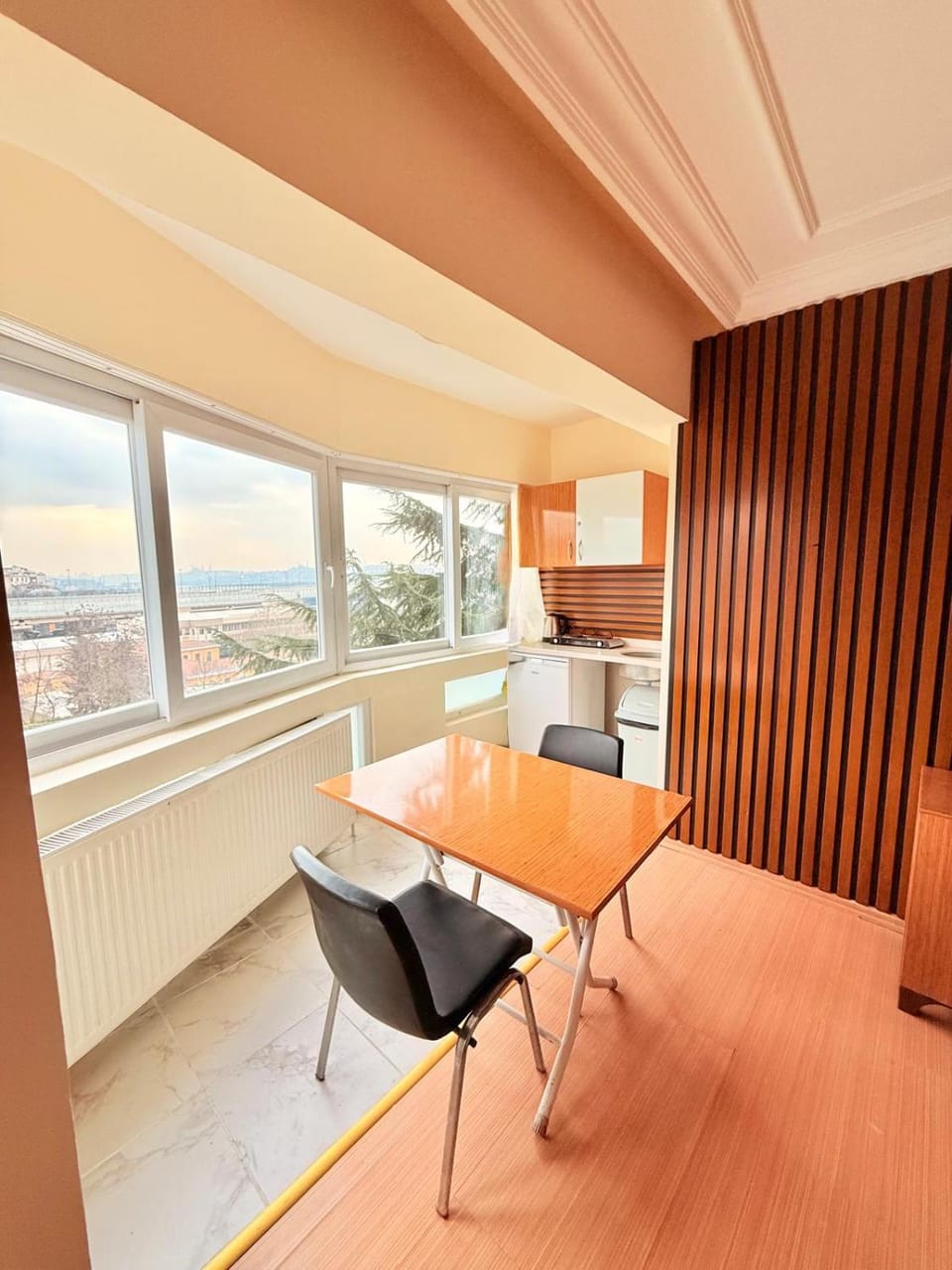 Kitchen or kitchenette, kitchen