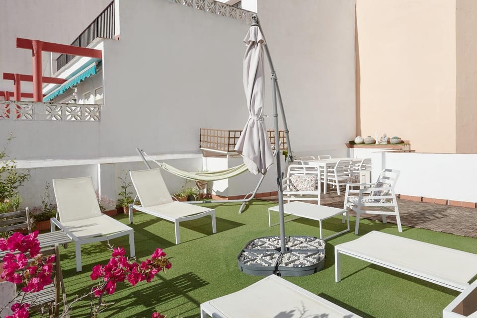 Solarium Central Beach Terrace 160m2 Apartment in Fuengirola