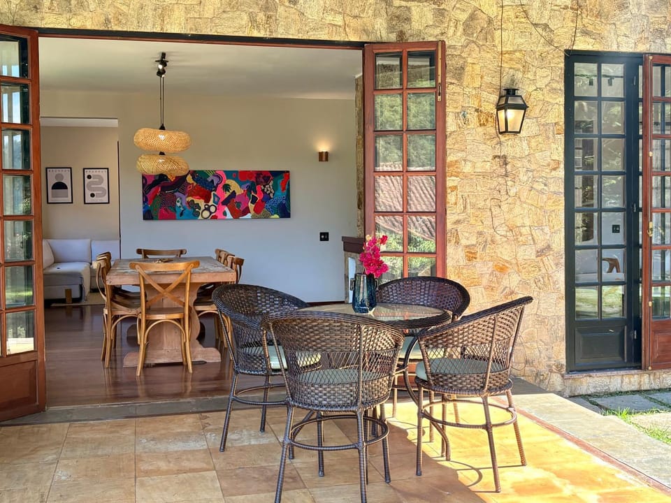 Patio, Seating area, Dining area