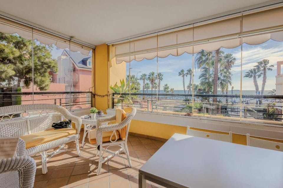 View (from property/room), Balcony/Terrace, Balcony/Terrace, Pool view, Sea view