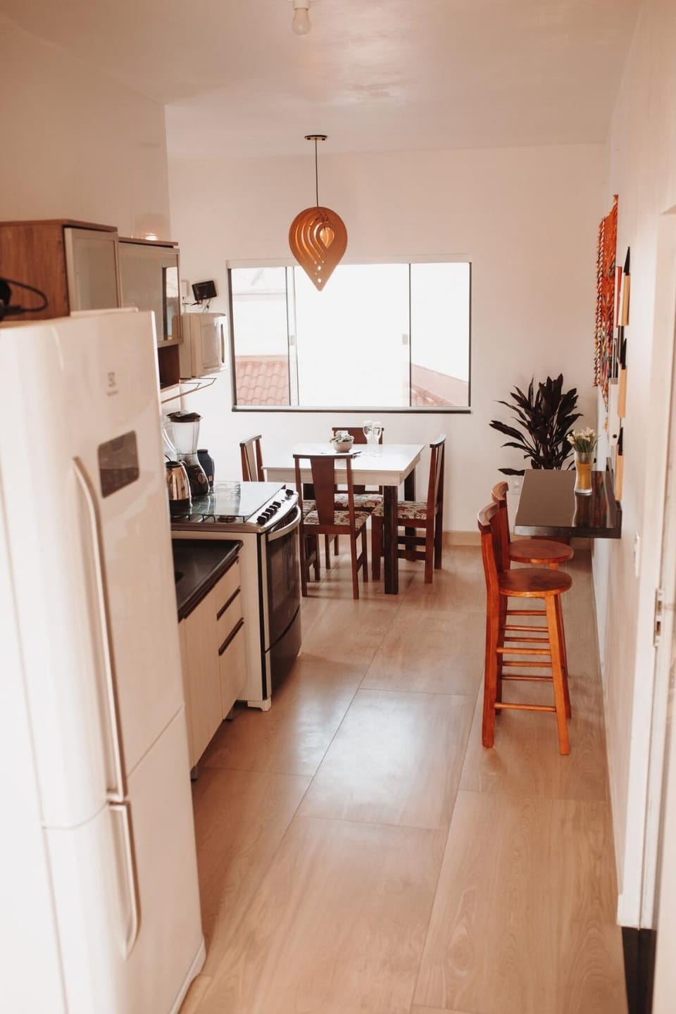 Casa Praia vista mar-Porto de Imbituba 30 m beach Apartment in Imbituba
